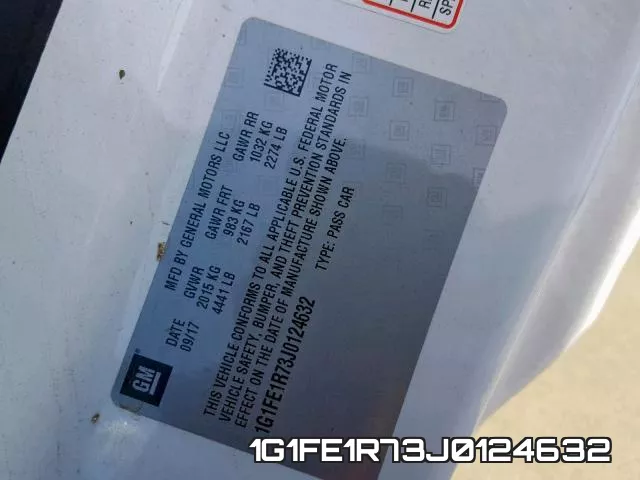 1G1FE1R73J0124632 фото 2
