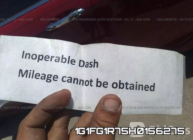 1G1FG1R75H0156275 фото 8