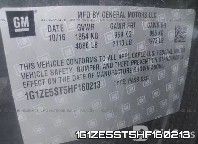 1G1ZE5ST5HF160213 фото 10