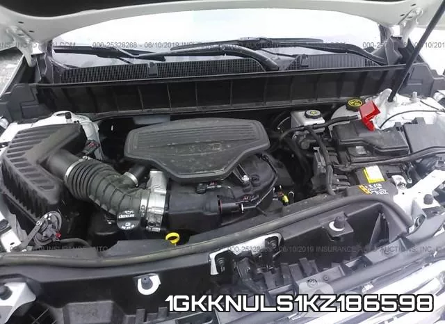 1GKKNULS1KZ186598 фото 2