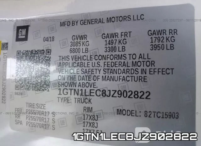 1GTN1LEC8JZ902822 фото 10