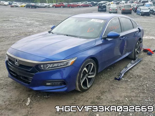 1HGCV1F33KA032669 фото 3