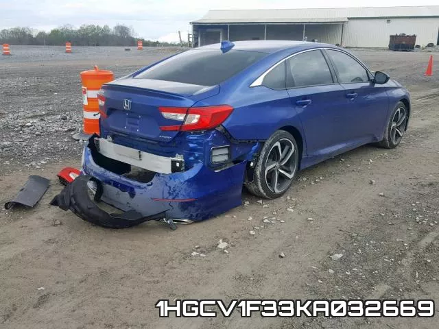 1HGCV1F33KA032669 фото 5