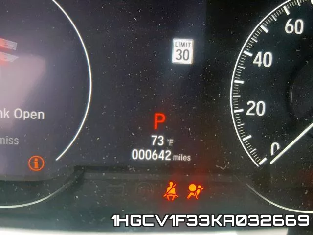1HGCV1F33KA032669 фото 9