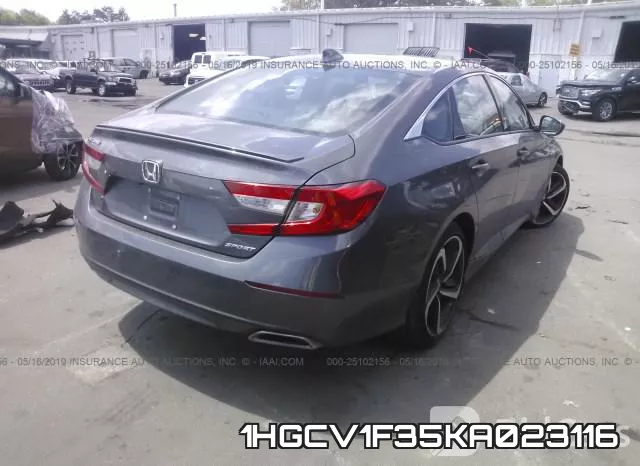 1HGCV1F35KA023116 фото 5