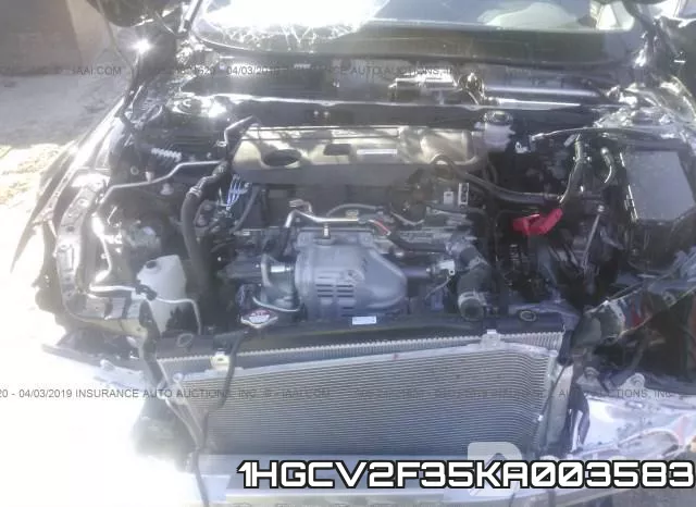 1HGCV2F35KA003583 фото 2
