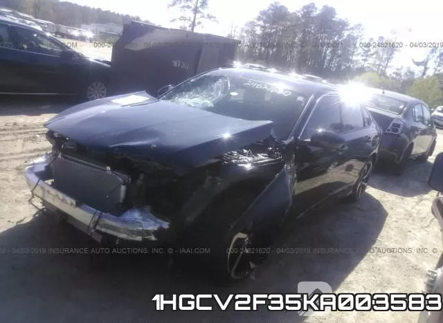 1HGCV2F35KA003583 фото 3