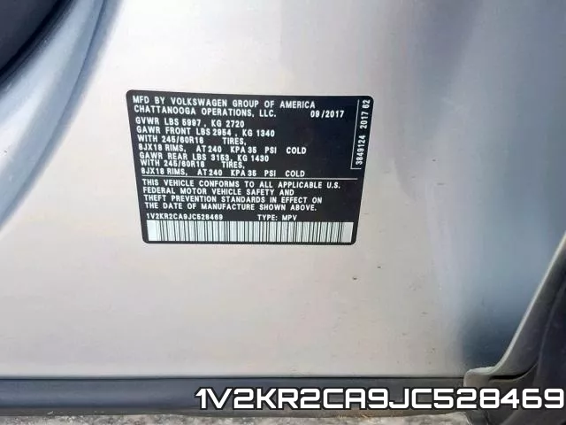 1V2KR2CA9JC528469 фото 2