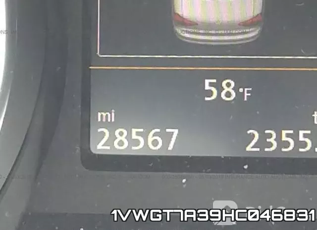 1VWGT7A39HC046831 фото 8
