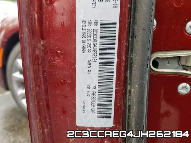 2C3CCAEG4JH262184 фото 2