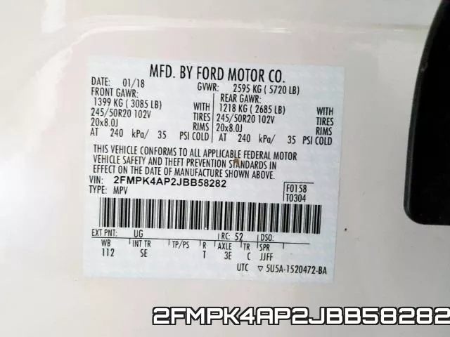 2FMPK4AP2JBB58282 фото 2