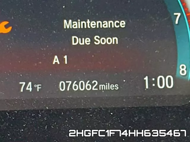 2HGFC1F74HH635467 фото 9