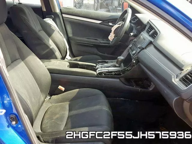 2HGFC2F55JH575936 фото 6