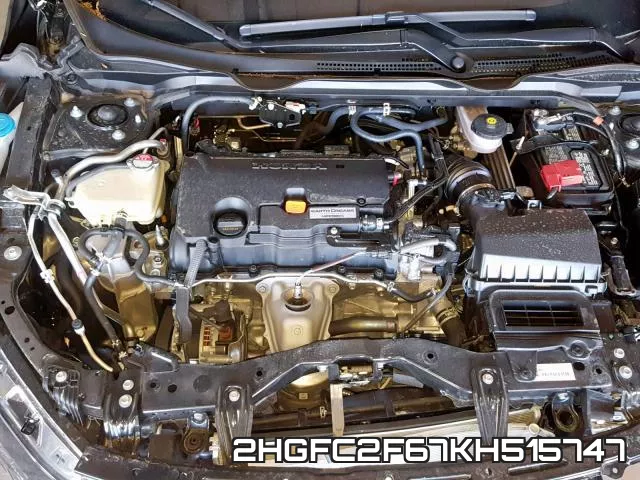 2HGFC2F67KH515747 фото 8