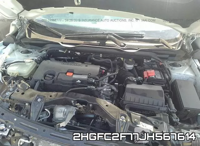2HGFC2F77JH567614 фото 2