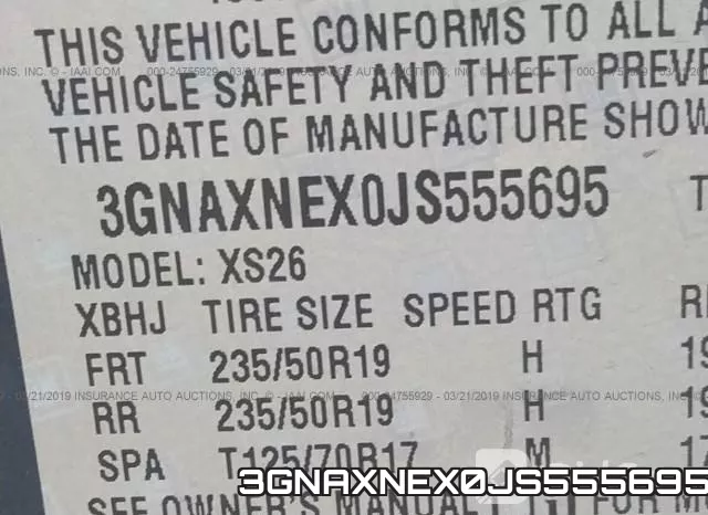 3GNAXNEX0JS555695 фото 10
