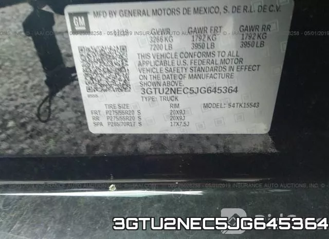3GTU2NEC5JG645364 фото 10
