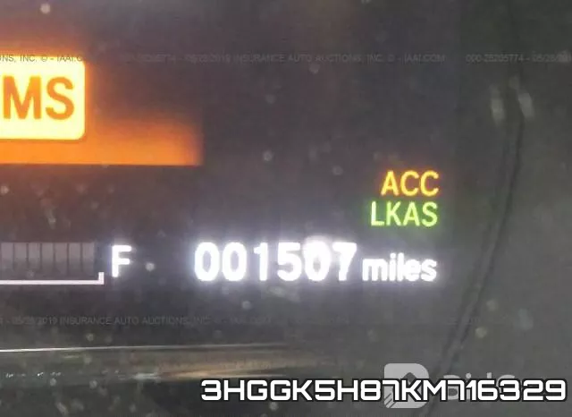 3HGGK5H87KM716329 фото 8