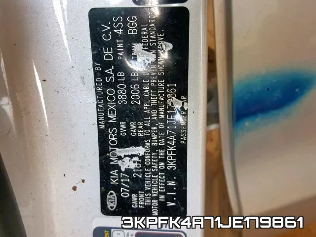 3KPFK4A71JE179861 фото 2