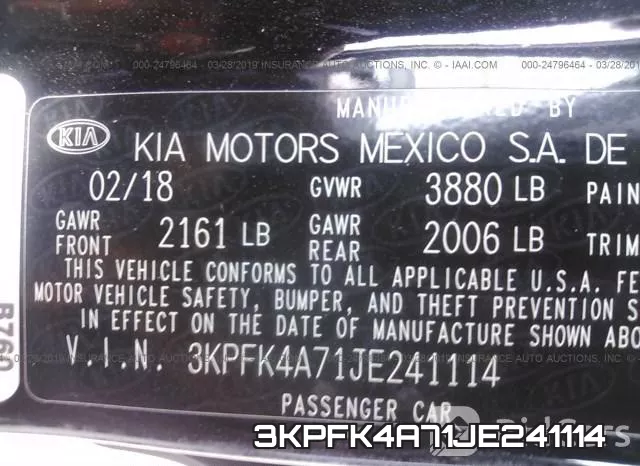 3KPFK4A71JE241114 фото 10