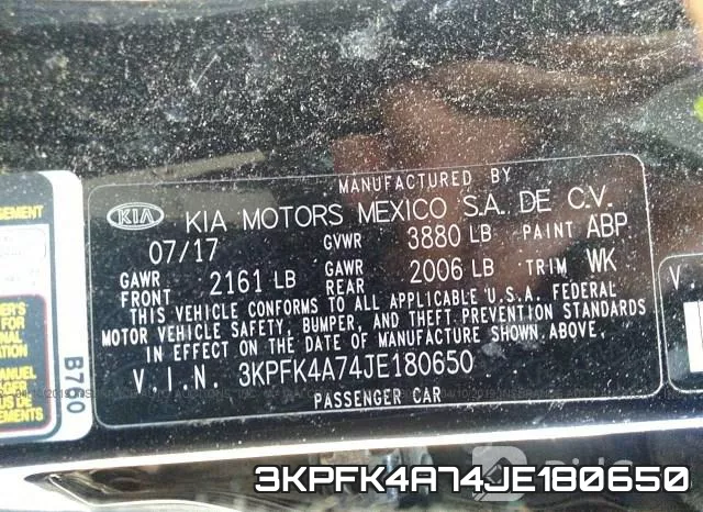 3KPFK4A74JE180650 фото 10