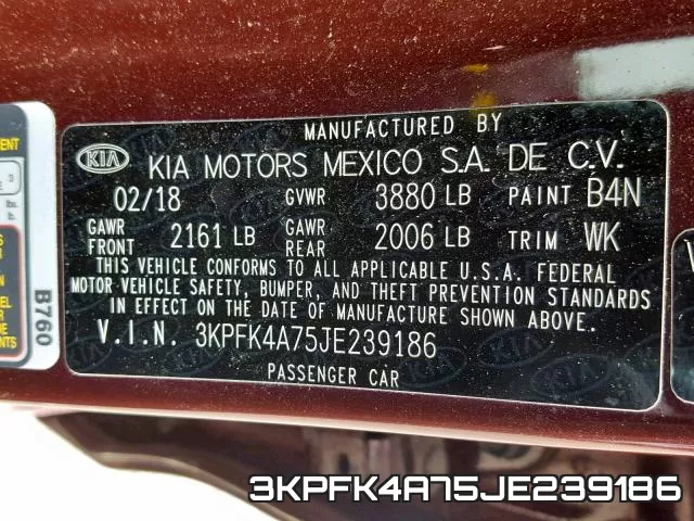 3KPFK4A75JE239186 фото 2