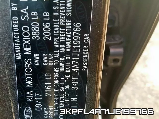 3KPFL4A71JE199766 фото 2