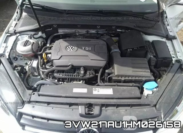 3VW217AU1HM026158 фото 2