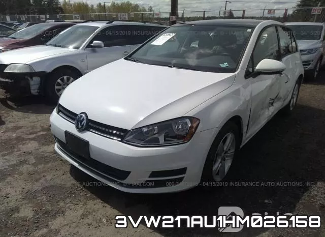 3VW217AU1HM026158 фото 3