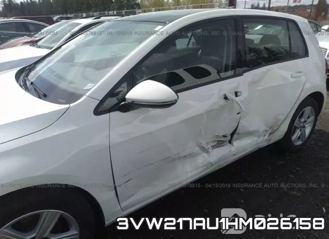 3VW217AU1HM026158 фото 7