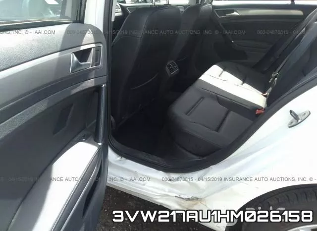 3VW217AU1HM026158 фото 9