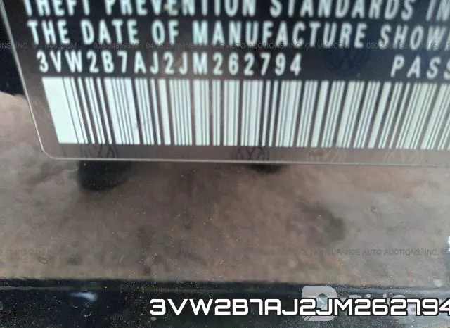 3VW2B7AJ2JM262794 фото 10