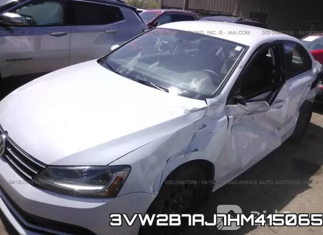 3VW2B7AJ7HM415065 фото 7