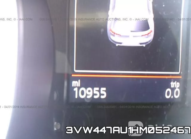 3VW447AU1HM052467 фото 8