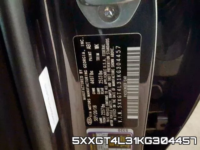 5XXGT4L31KG304457 фото 2