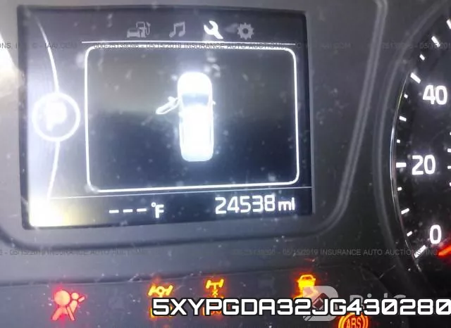 5XYPGDA32JG430280 фото 8