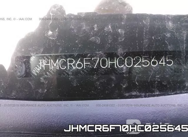 JHMCR6F70HC025645 фото 10