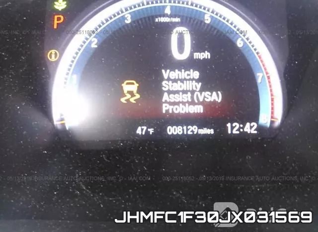 JHMFC1F30JX031569 фото 8