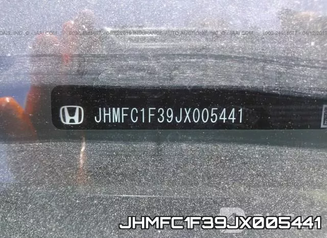 JHMFC1F39JX005441 фото 10