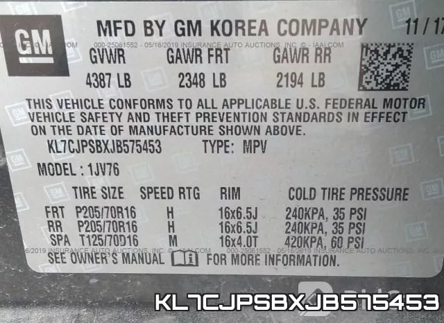 KL7CJPSBXJB575453 фото 10