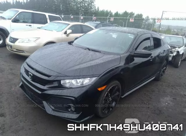 SHHFK7H49HU408741 фото 3