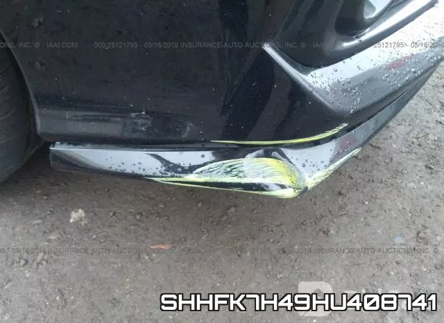 SHHFK7H49HU408741 фото 7
