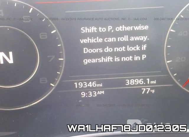 WA1LHAF78JD012305 фото 8