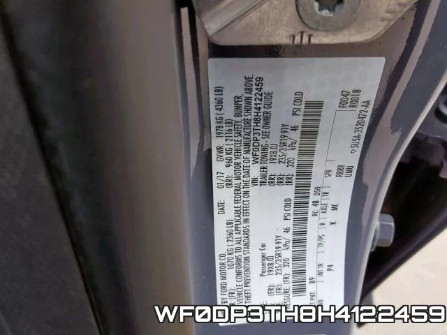 WF0DP3TH8H4122459 фото 2