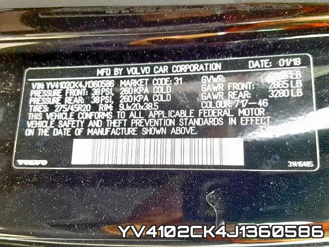 YV4102CK4J1360586 фото 2