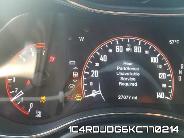 1C4RDJDG6KC770214 фото 7