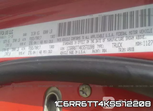 1C6RR6TT4KS572208 фото 7
