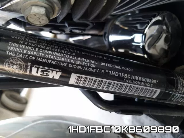 1HD1FBC10KB609890 фото 2