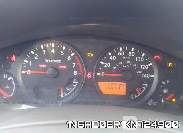 1N6AD0ER1KN724900 фото 8
