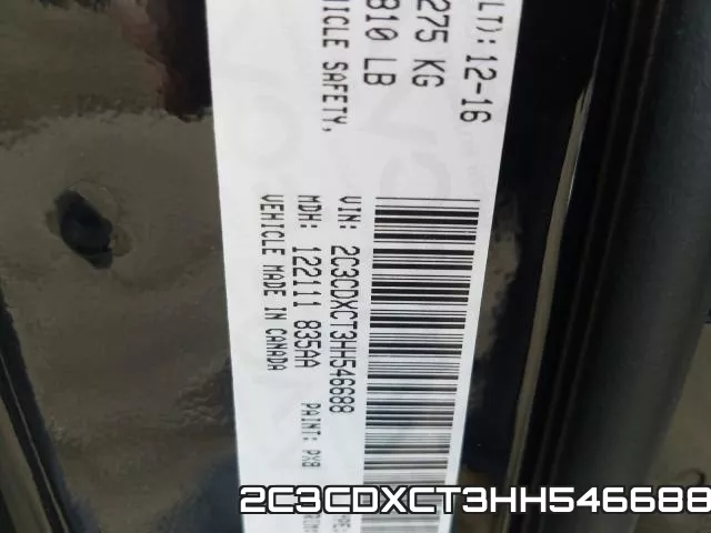 2C3CDXCT3HH546688 фото 2